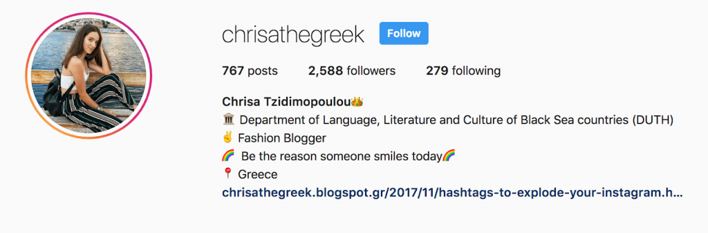 Contoh Bio Instagram yang Menarik Followers