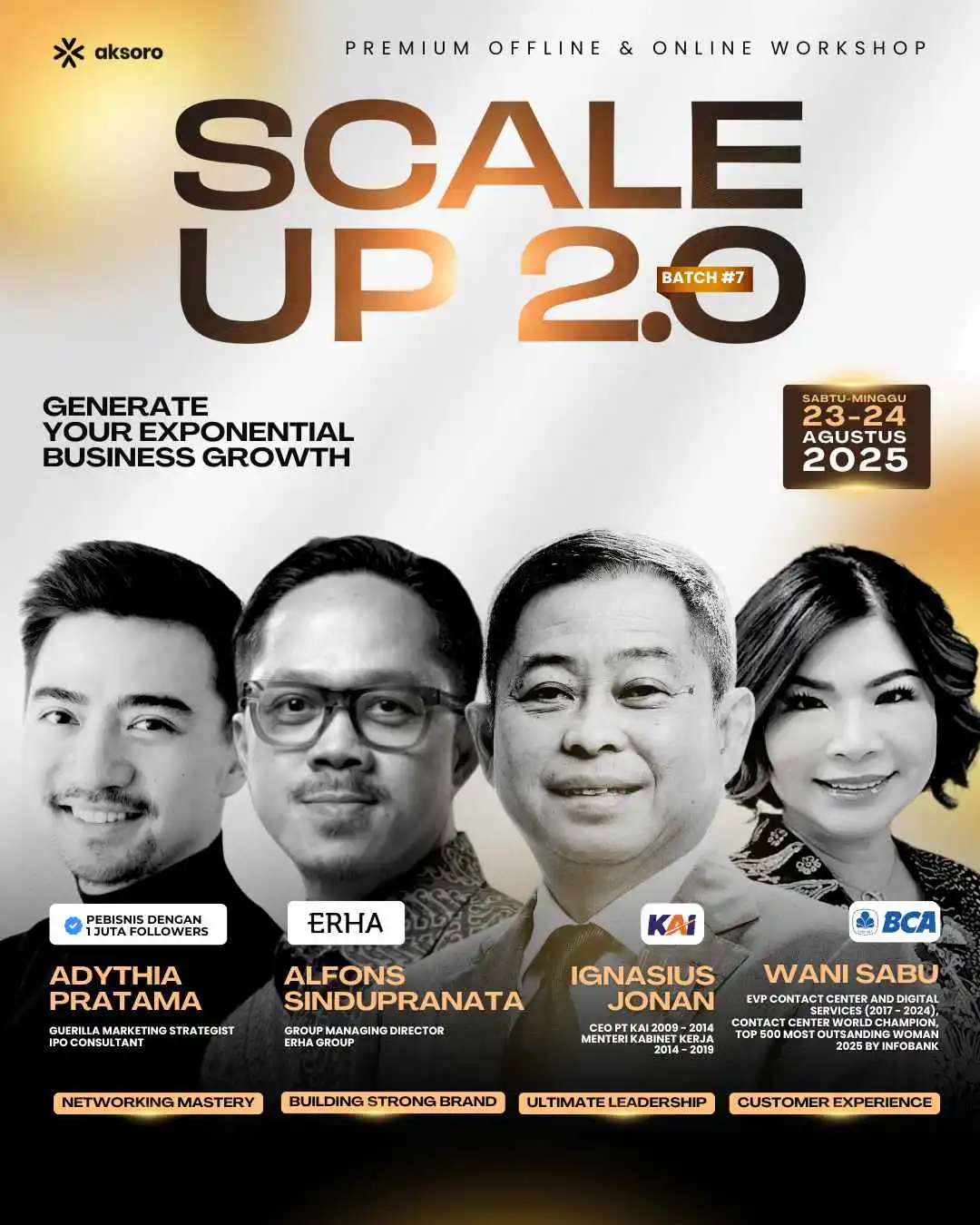 BEKAL TOP CLASS BISNIS NGE-GAS DI 2025